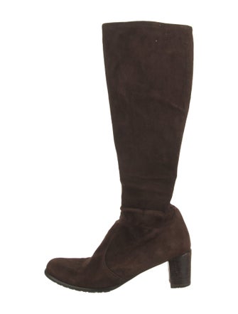 Stuart Weitzman Suede Riding Boots