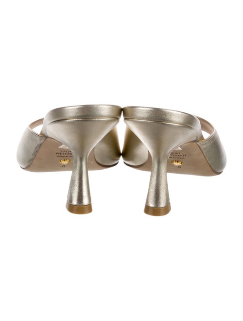 Stuart Weitzman Leather Slides