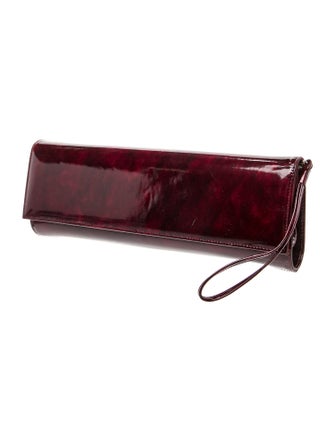 Stuart Weitzman Patent Leather Clutch