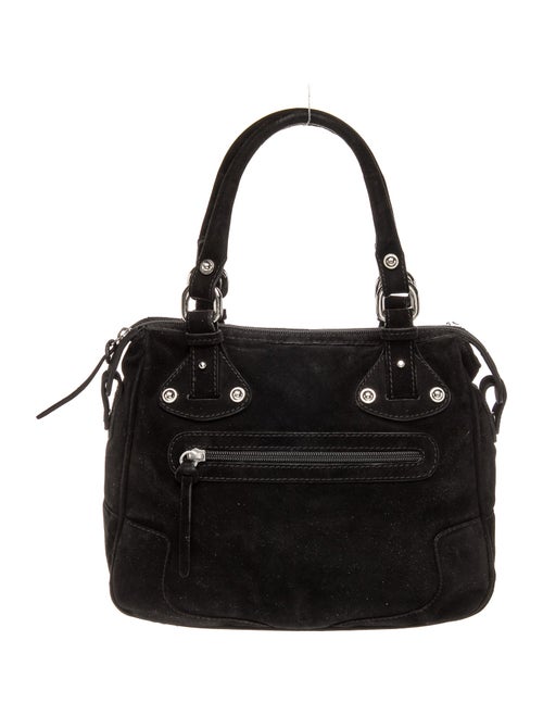 Stuart Weitzman Suede Top Handle Bag