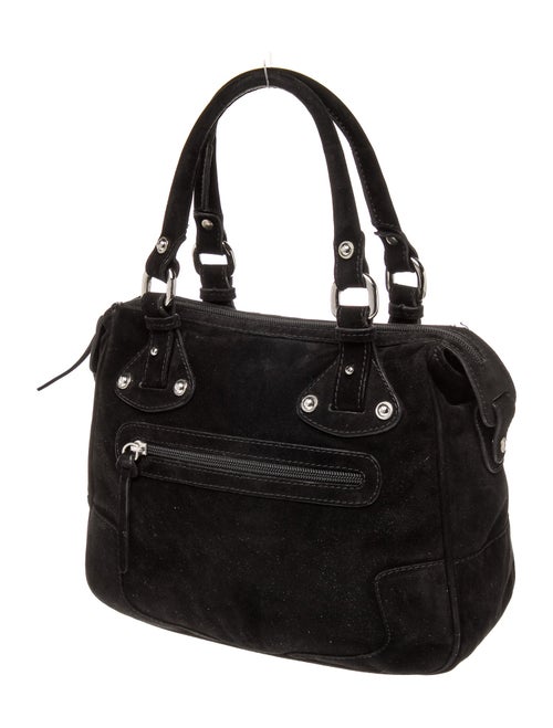 Stuart Weitzman Suede Top Handle Bag