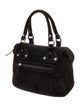 Stuart Weitzman Suede Top Handle Bag
