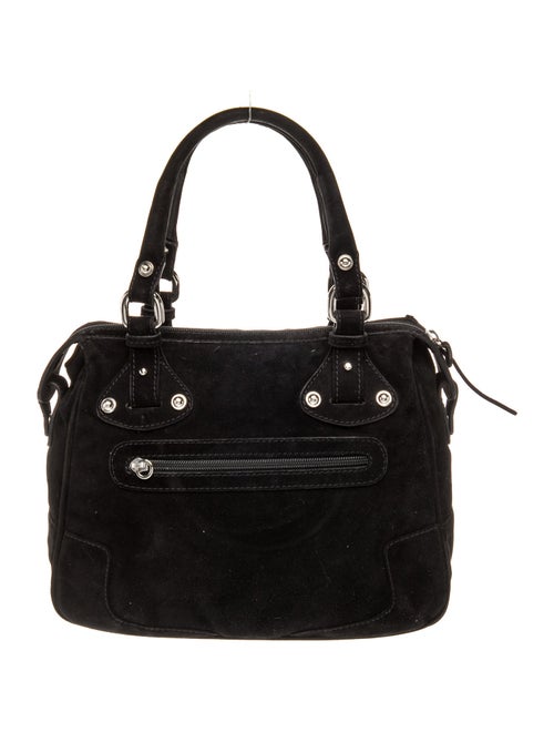 Stuart Weitzman Suede Top Handle Bag