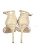 Stuart Weitzman Snakeskin Animal Print Sandals