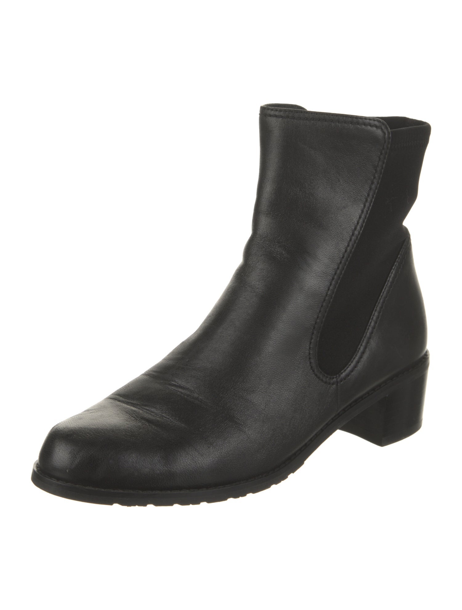 Stuart Weitzman Leather Chelsea Boots