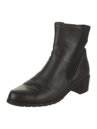 Stuart Weitzman Leather Chelsea Boots