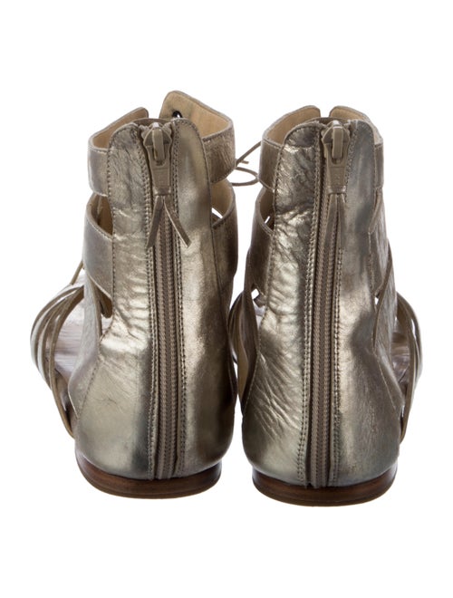 Stuart Weitzman Leather Gladiator Sandals