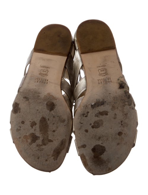 Stuart Weitzman Leather Gladiator Sandals