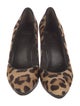 Stuart Weitzman Ponyhair Animal Print Pumps