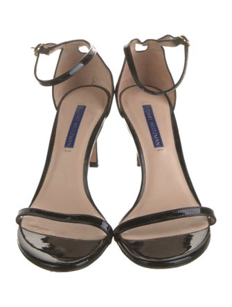 Stuart Weitzman Patent Leather Sandals