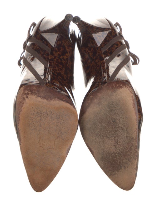 Stuart Weitzman Suede Printed Pumps