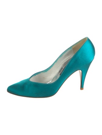 Stuart Weitzman Satin Pumps