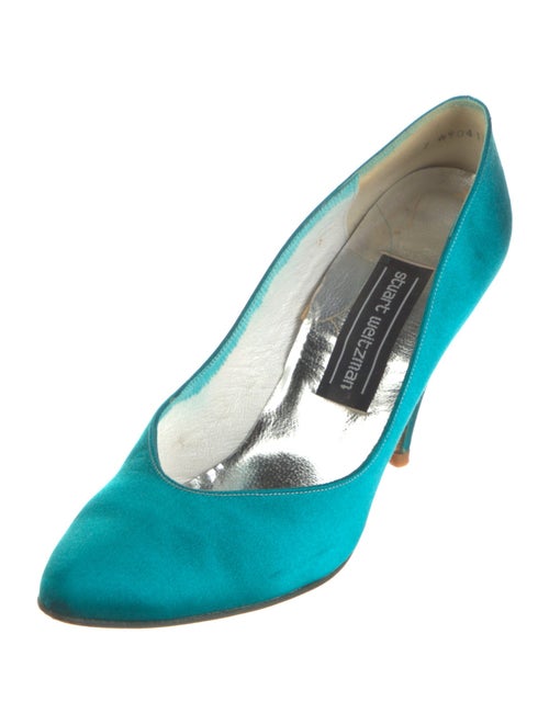 Stuart Weitzman Satin Pumps