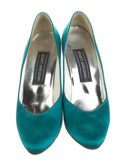 Stuart Weitzman Satin Pumps