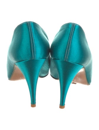 Stuart Weitzman Satin Pumps