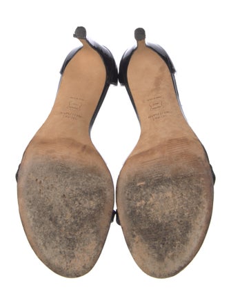 Stuart Weitzman Patent Leather Sandals