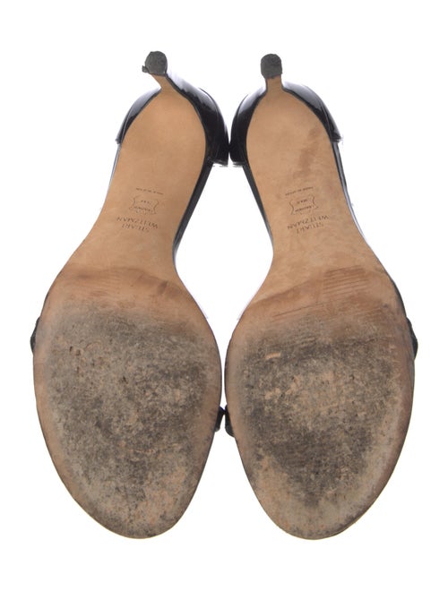 Stuart Weitzman Patent Leather Sandals