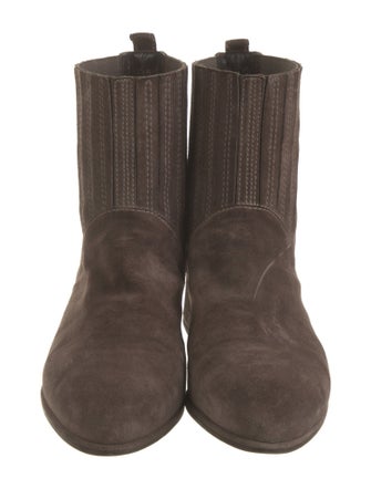 Stuart Weitzman Suede Western Boots