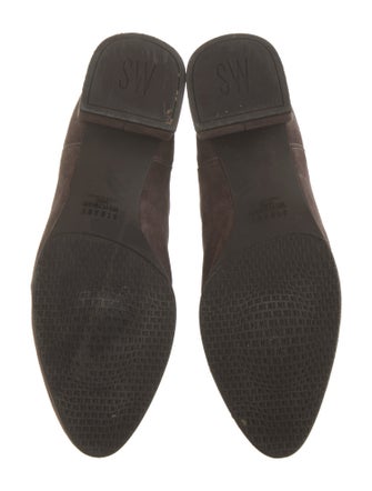 Stuart Weitzman Suede Western Boots