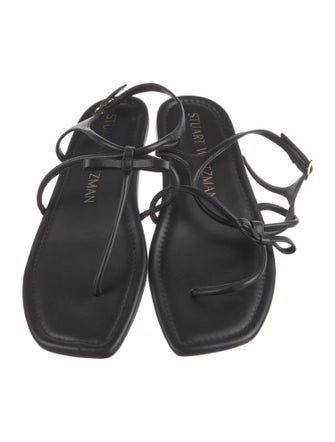 Stuart Weitzman Leather Slingback Sandals