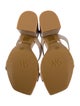 Stuart Weitzman Leather Slides