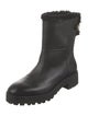 Stuart Weitzman Leather Moto Boots