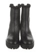 Stuart Weitzman Leather Moto Boots