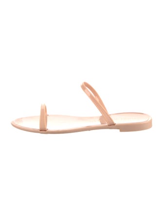 Stuart Weitzman Rubber Slides