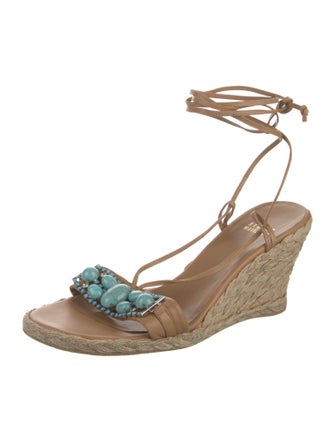 Stuart Weitzman Suede Espadrilles