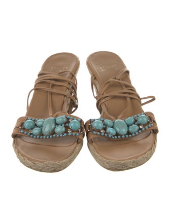 Stuart Weitzman Suede Espadrilles