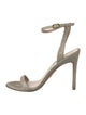 Stuart Weitzman Glitter Glitter Accents Sandals