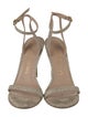 Stuart Weitzman Glitter Glitter Accents Sandals