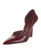 Stuart Weitzman Patent Leather D'Orsay Pumps