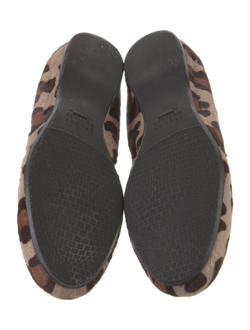 Stuart Weitzman Ponyhair Animal Print Ballet Flats