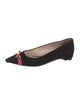 Stuart Weitzman Suede Flats