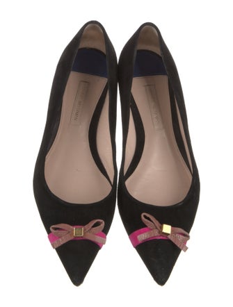 Stuart Weitzman Suede Flats