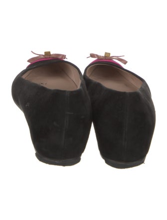 Stuart Weitzman Suede Flats