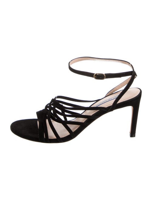 Stuart Weitzman Suede Slingback Sandals