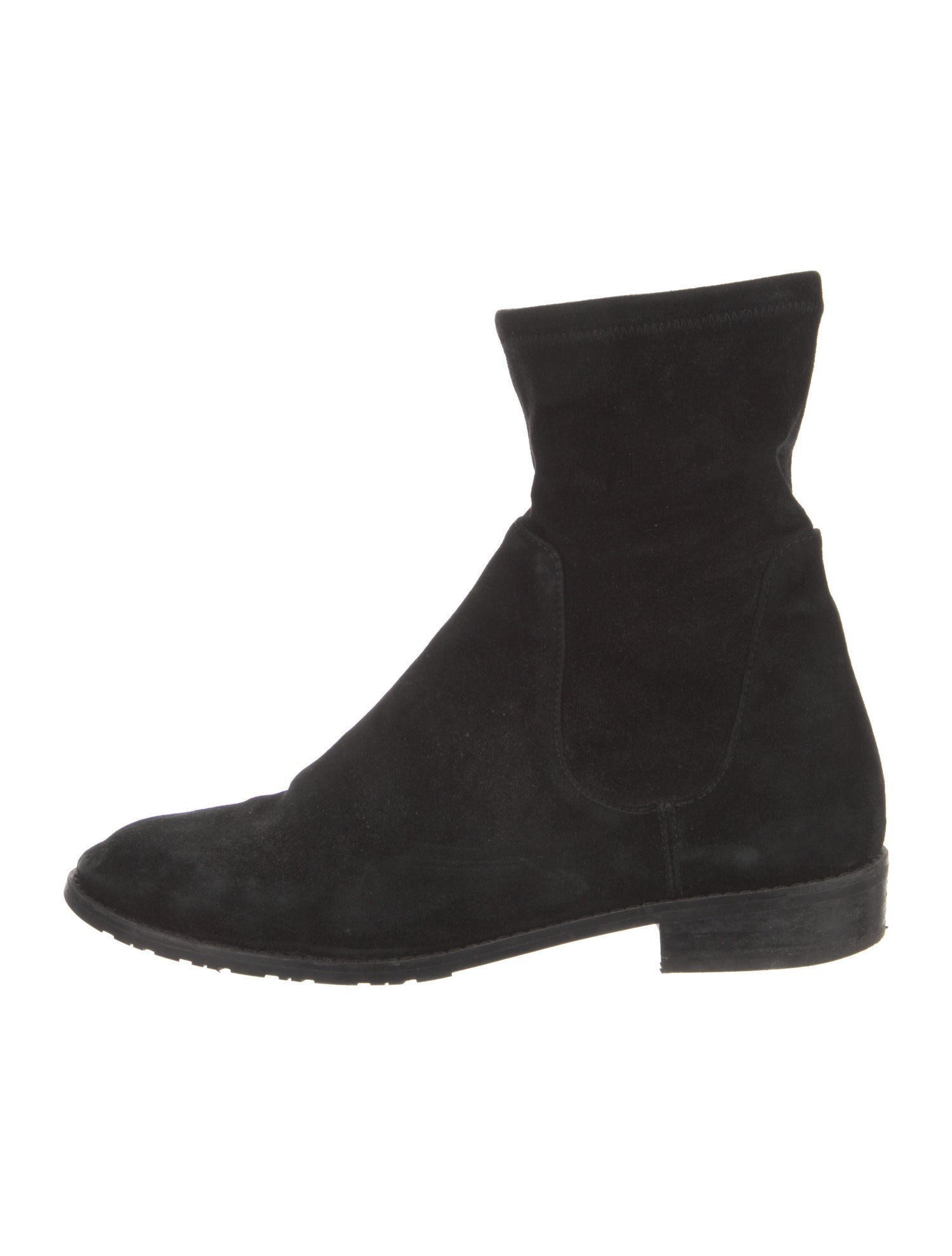 Stuart Weitzman Suede Sock Boots