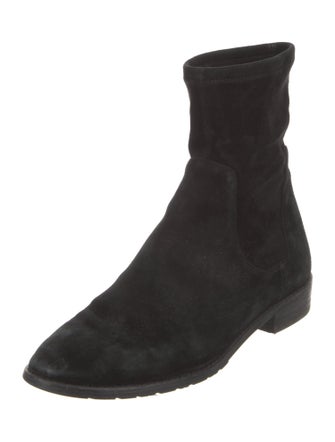 Stuart Weitzman Suede Sock Boots