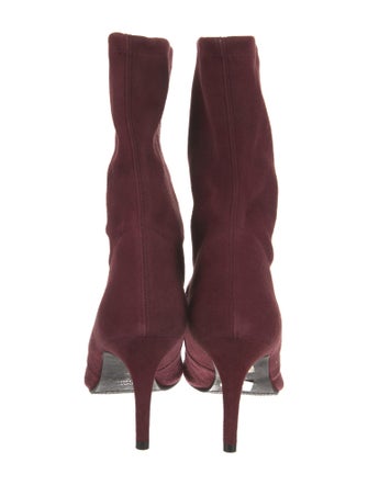Stuart Weitzman Suede Sock Boots