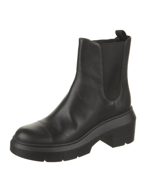 Stuart Weitzman Leather Chelsea Boots