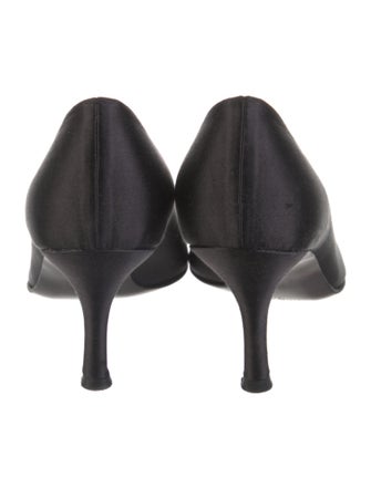 Stuart Weitzman Satin Pumps