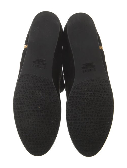 Stuart Weitzman Suede Tassel Accents Boots