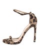 Stuart Weitzman Ponyhair Animal Print D'Orsay Pumps