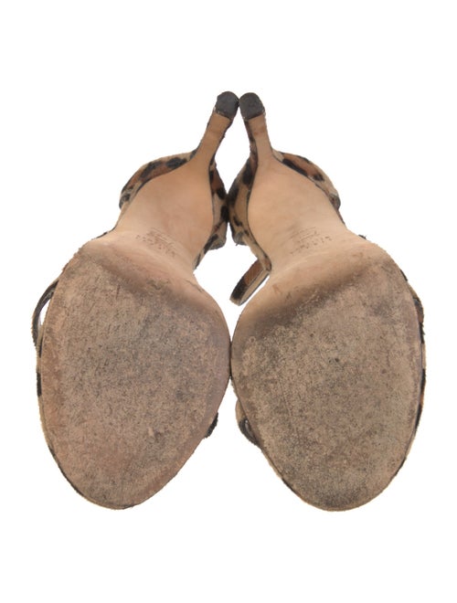 Stuart Weitzman Ponyhair Animal Print D'Orsay Pumps