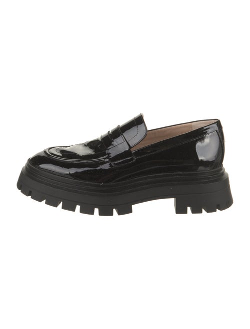 Stuart Weitzman Patent Leather Loafers