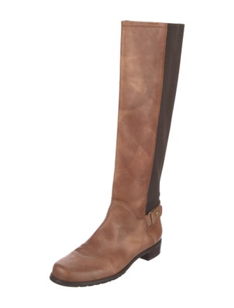 Stuart Weitzman Leather Riding Boots