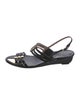 Stuart Weitzman Leather Slingback Sandals