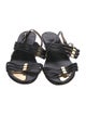 Stuart Weitzman Leather Slingback Sandals